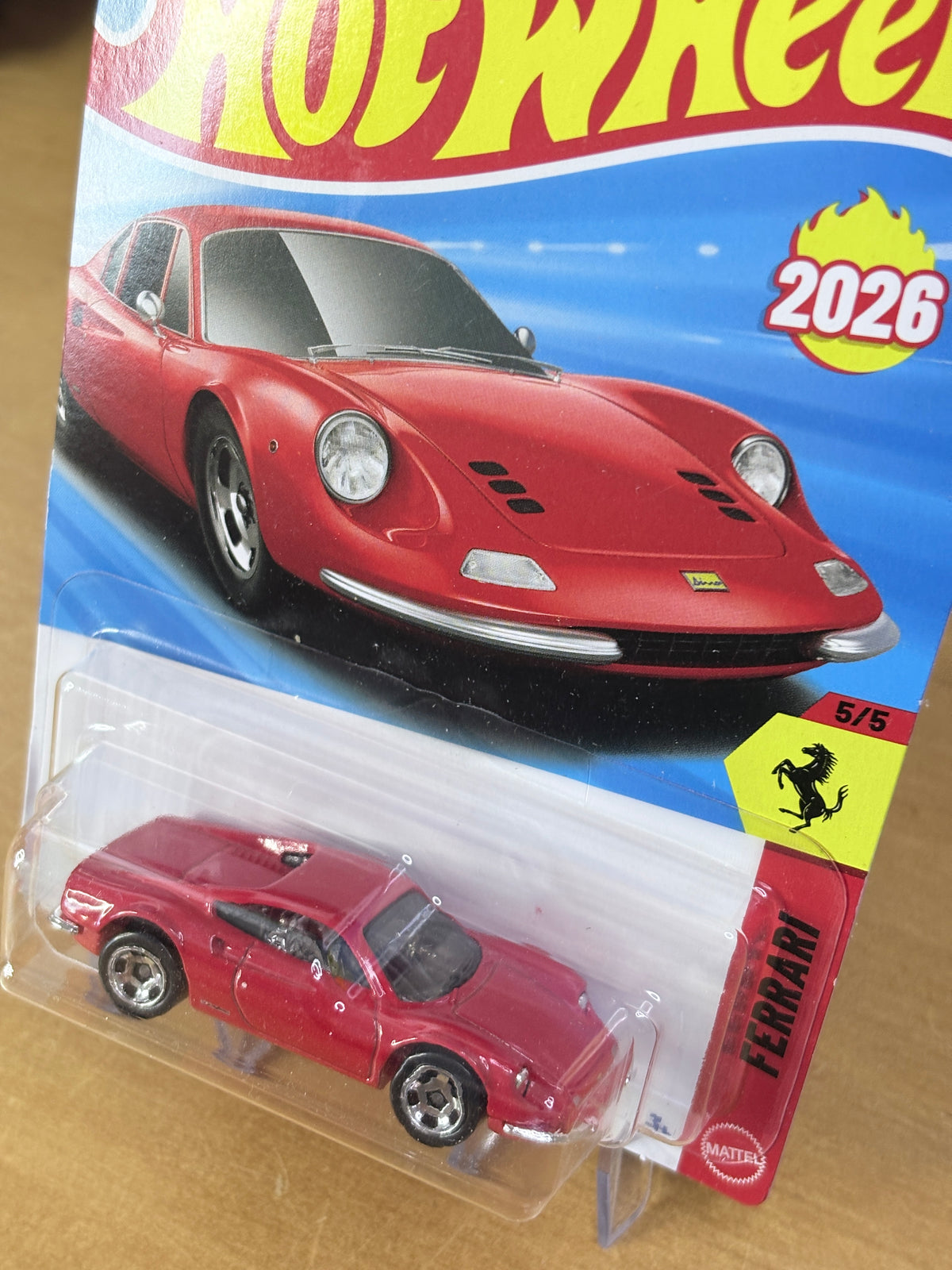 Hot Wheels Ferrari Dino 206 GT | 2026 Ferrari 5/5 Mainline