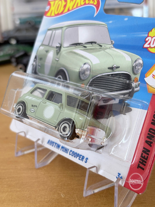 Hot Wheels Mainline / Austin Mini Cooper S / 2026 Then and Now 1/10 Short Card