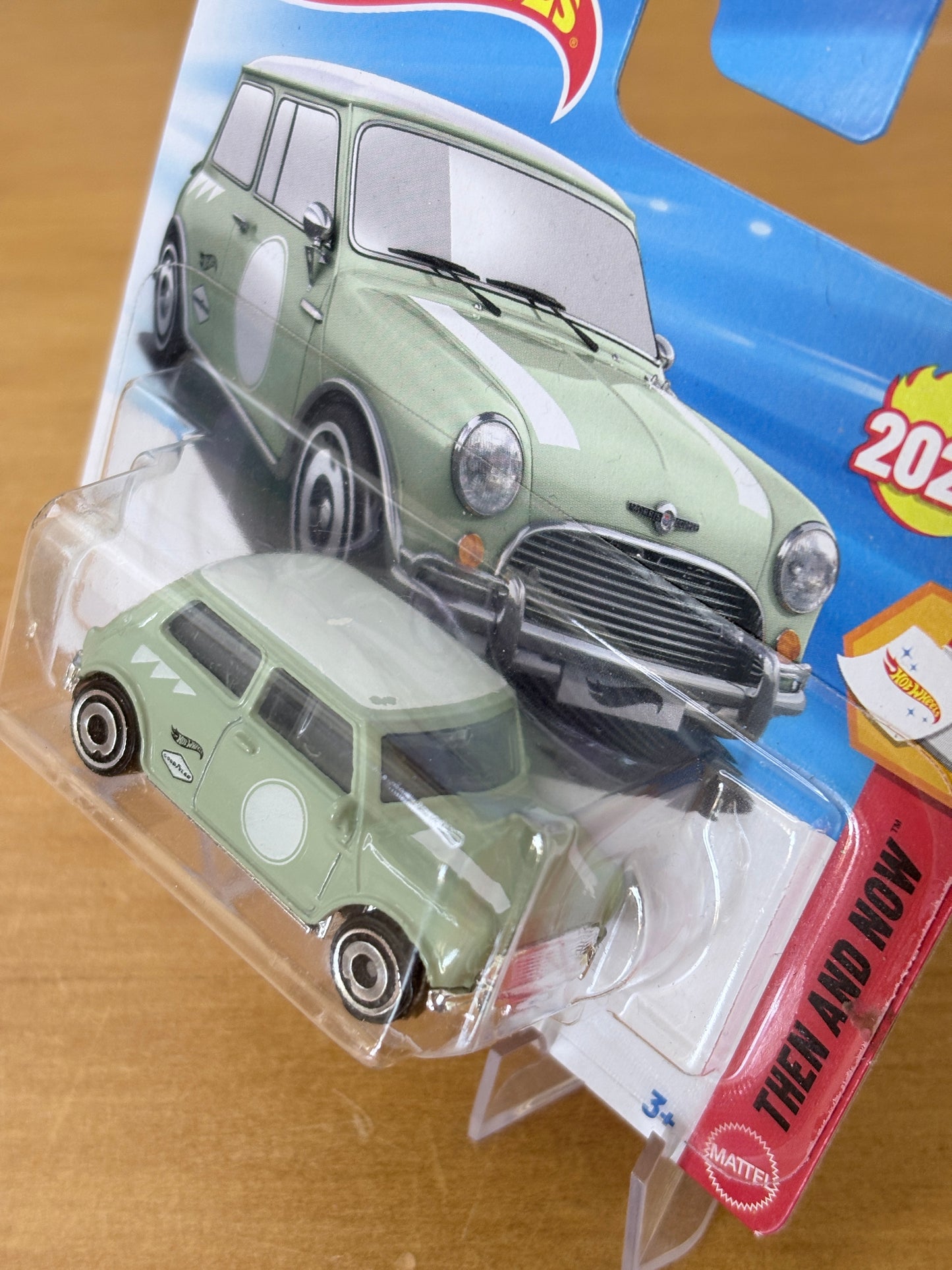 Hot Wheels Mainline / Austin Mini Cooper S / 2026 Then and Now 1/10 Short Card