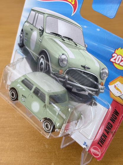 Hot Wheels Mainline / Austin Mini Cooper S / 2026 Then and Now 1/10 Short Card
