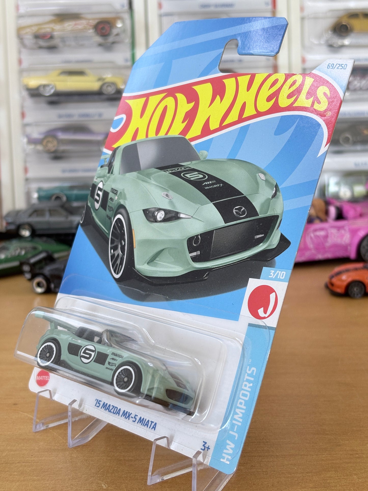 Hot Wheels Mainline / '15 Mazda MX-5 Miata / 2024 HW J-Imports 3/10