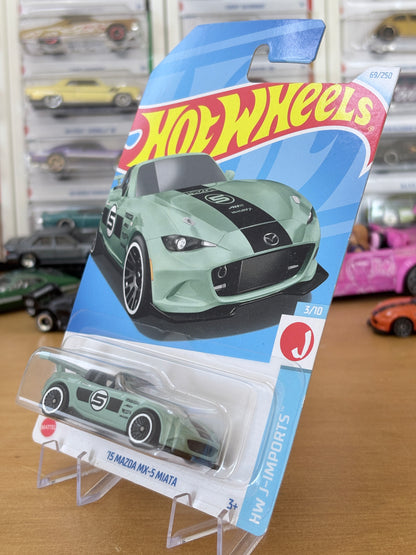 Hot Wheels Mainline / '15 Mazda MX-5 Miata / 2024 HW J-Imports 3/10