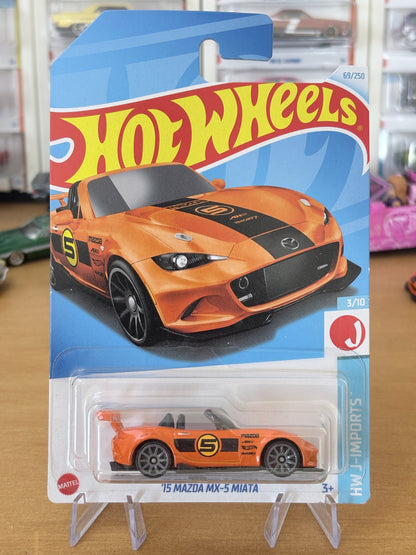 Hot Wheels Mainline / '15 Mazda MX-5 Miata / 2024 HW J-Imports 3/10