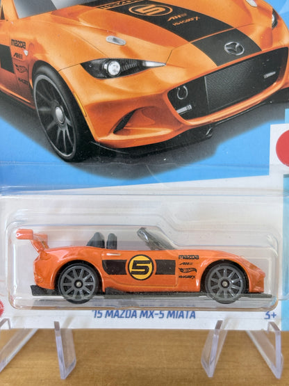 Hot Wheels Mainline / '15 Mazda MX-5 Miata / 2024 HW J-Imports 3/10