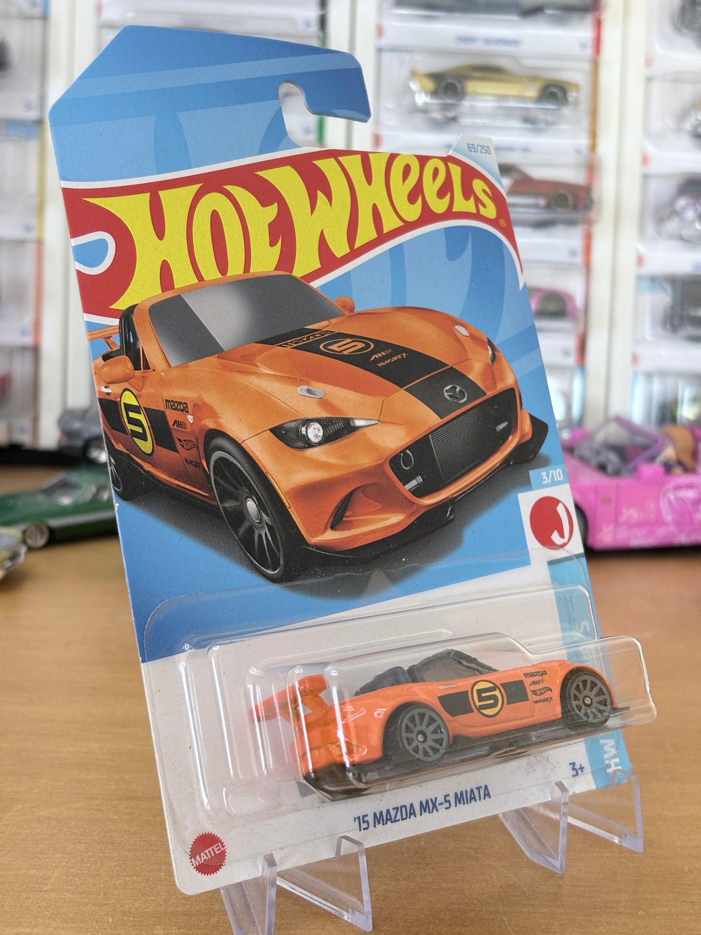Hot Wheels Mainline / '15 Mazda MX-5 Miata / 2024 HW J-Imports 3/10