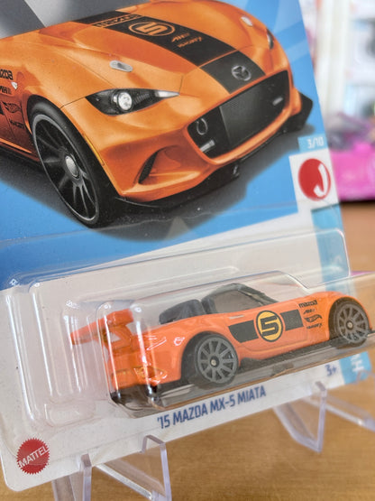 Hot Wheels Mainline / '15 Mazda MX-5 Miata / 2024 HW J-Imports 3/10
