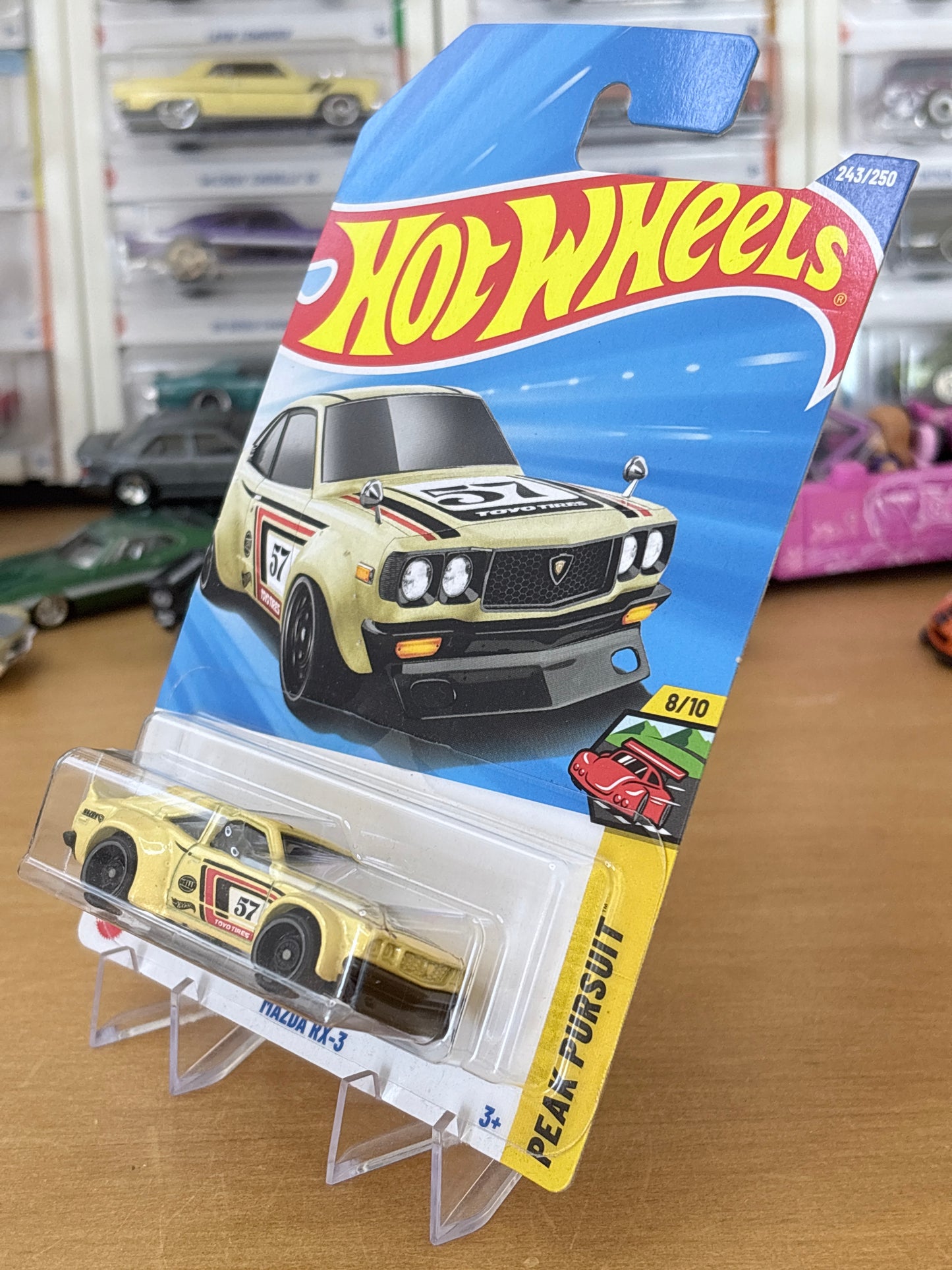 Hot Wheels Mainline / Mazda RX-3 / 2026 Peak Pursuit 8/10