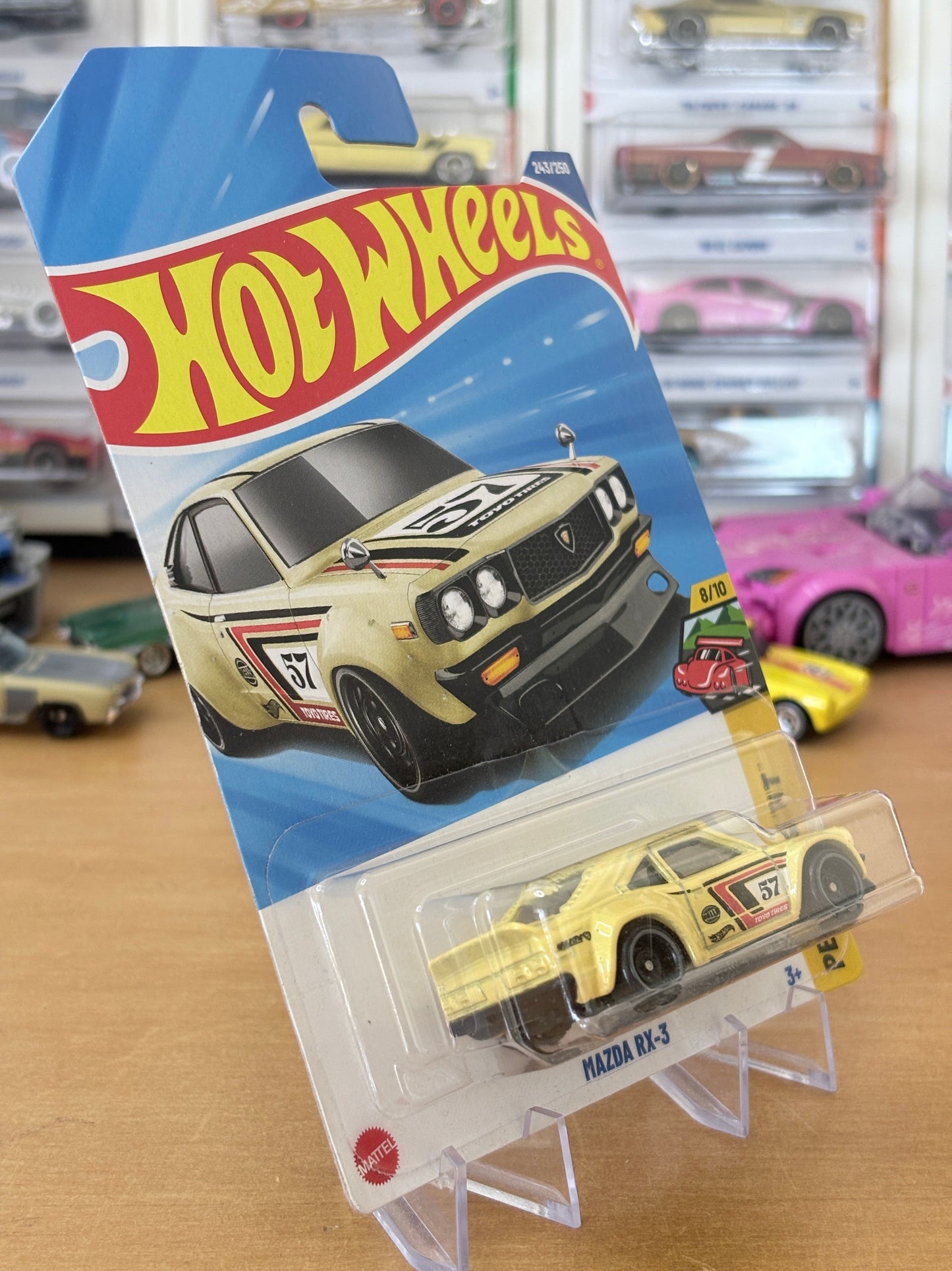 Hot Wheels Mainline / Mazda RX-3 / 2026 Peak Pursuit 8/10