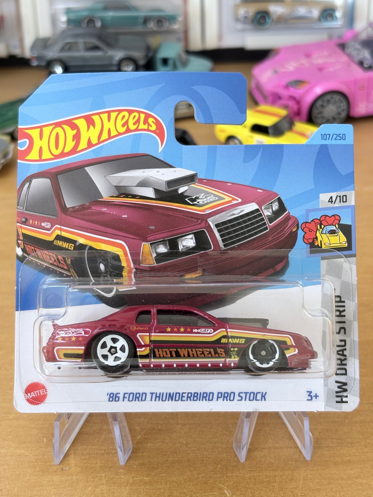 Hot Wheels Mainline / '86Thunderbird Pro Stock / 2023 HW Drag Strip 4/10 (Short Card)