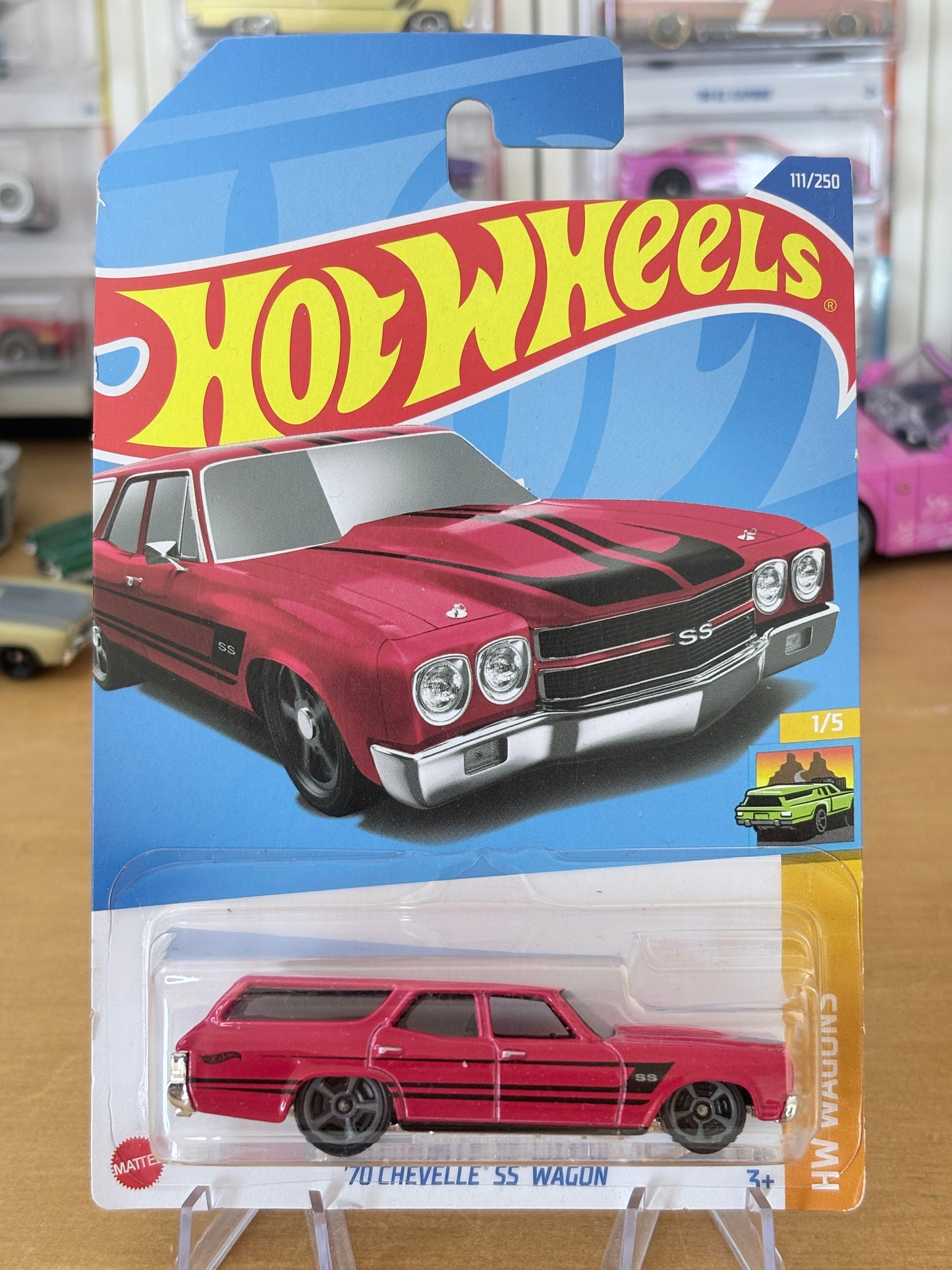 Hot Wheels Mainline / '70 Chevelle SS Wagon / 2022 HW Wagons 1/5