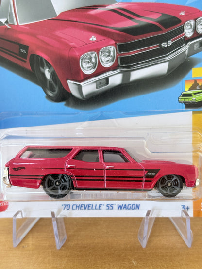 Hot Wheels Mainline / '70 Chevelle SS Wagon / 2022 HW Wagons 1/5