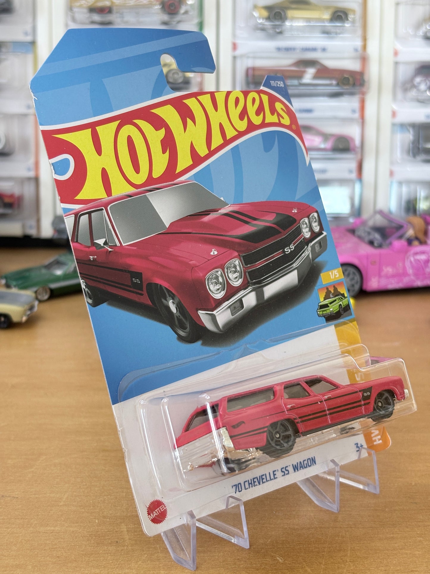 Hot Wheels Mainline / '70 Chevelle SS Wagon / 2022 HW Wagons 1/5