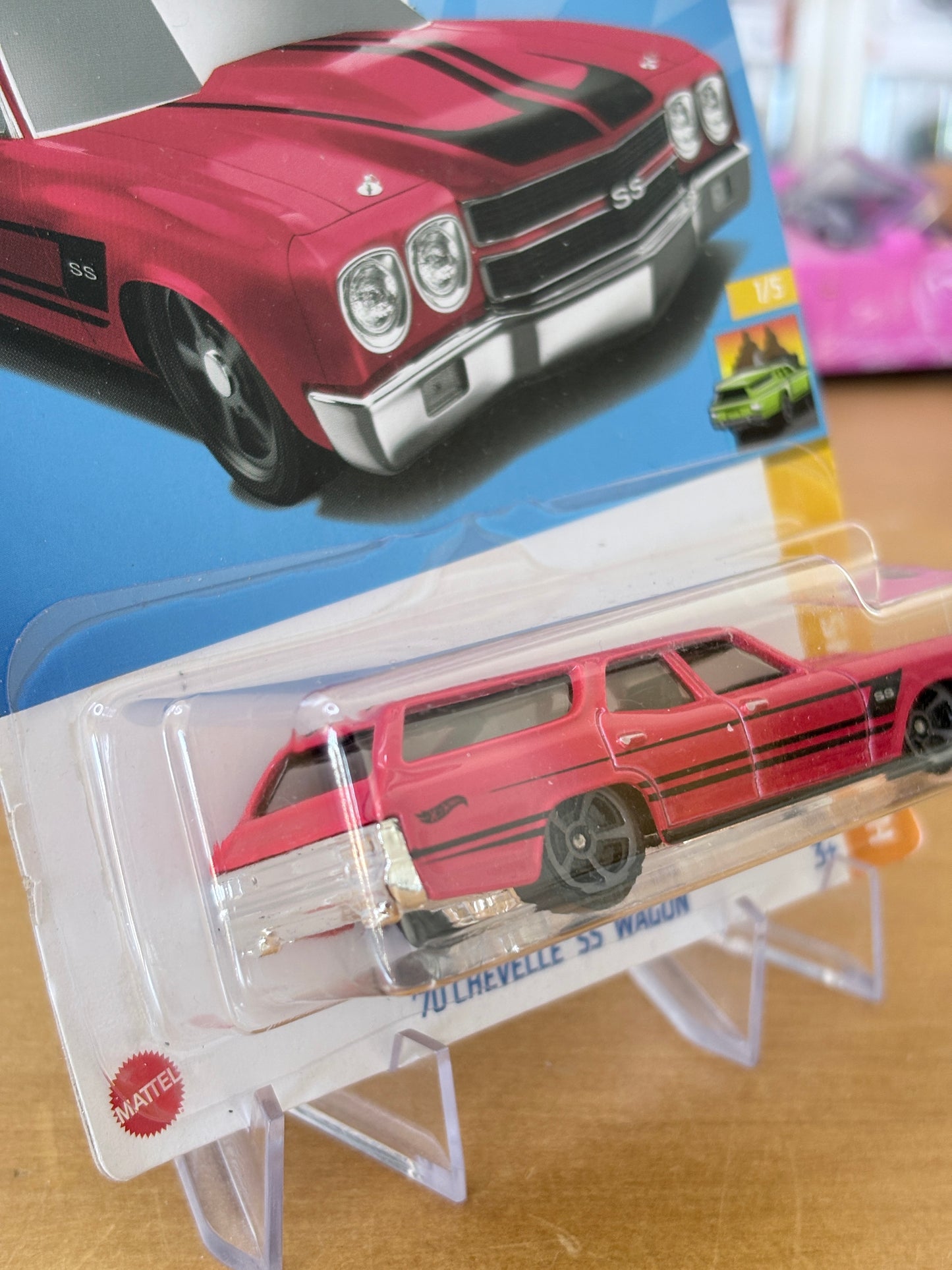 Hot Wheels Mainline / '70 Chevelle SS Wagon / 2022 HW Wagons 1/5