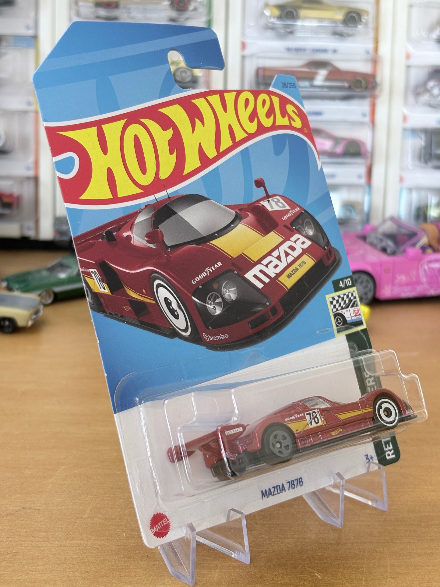 Hot Wheels Mainline / Mazda 787b / 2023 Retro Racers 4/10