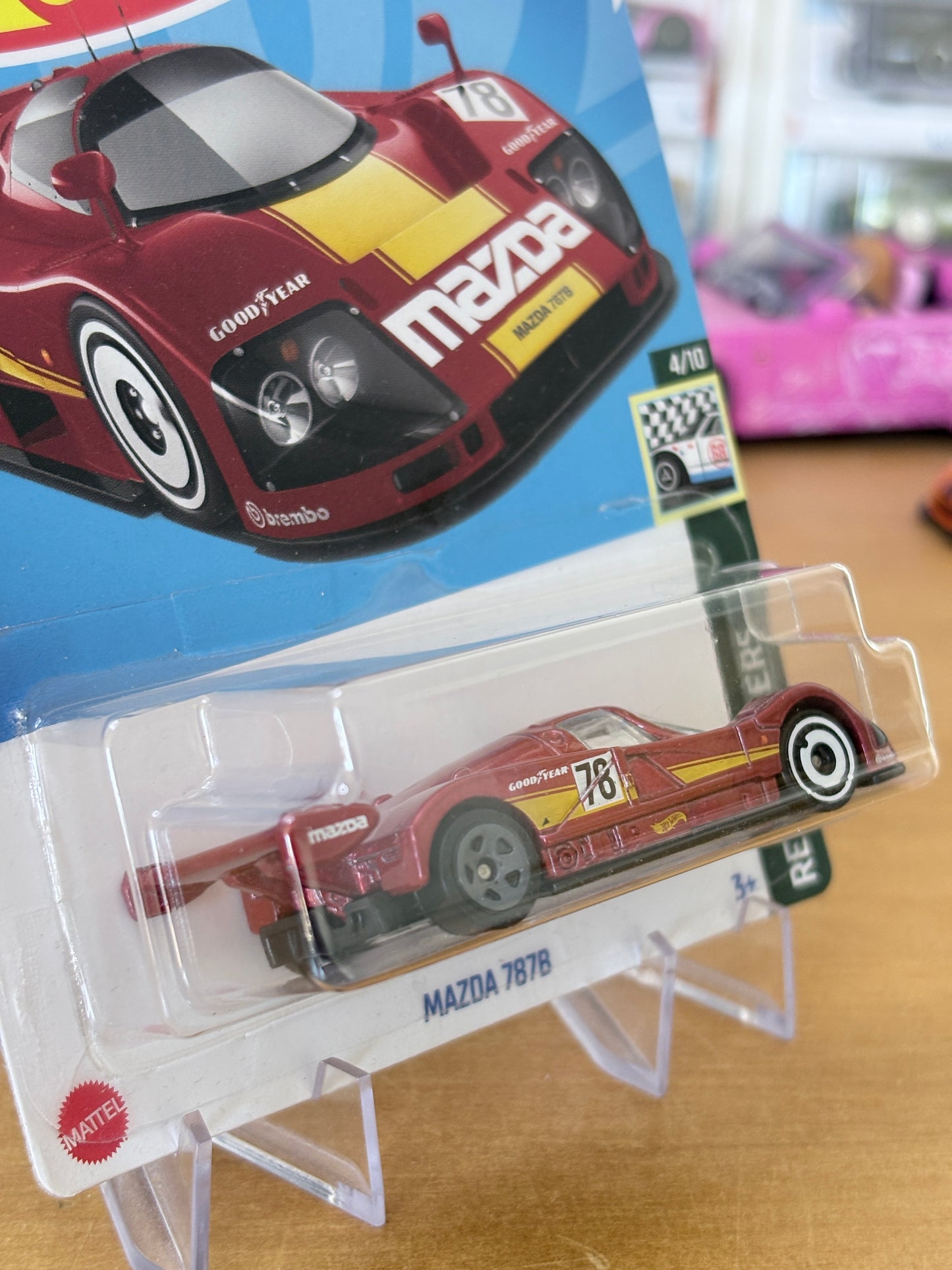 Hot Wheels Mainline / Mazda 787b / 2023 Retro Racers 4/10