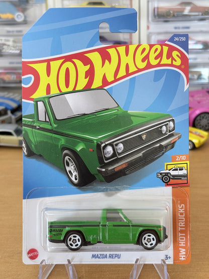 Hot Wheels Mainline / Mazda Repu / 2022 HW Hot Trucks 2/10 GREEN