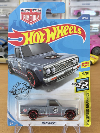 Hot Wheels Mainline / Mazda Repu / 2018 Speed Graphics