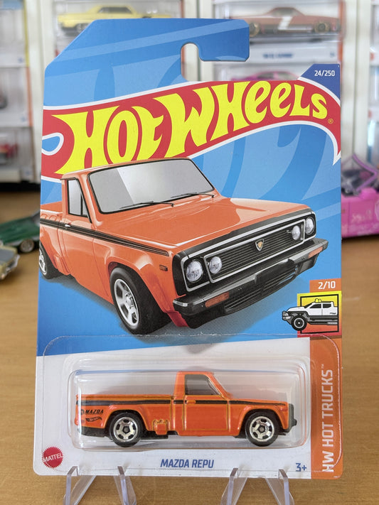 Hot Wheels Mainline / Mazda Repu / 2022 HW Hot Trucks 2/10 ORANGE