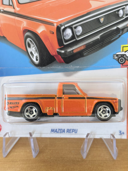 Hot Wheels Mainline / Mazda Repu / 2022 HW Hot Trucks 2/10 ORANGE
