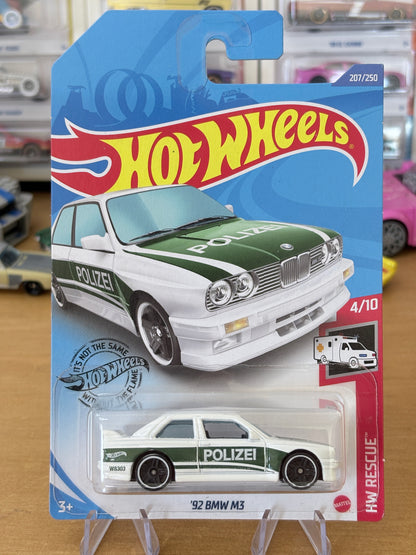 Hot Wheels Mainline / '92 BMW M3 / 2018 HW Rescue 4/10