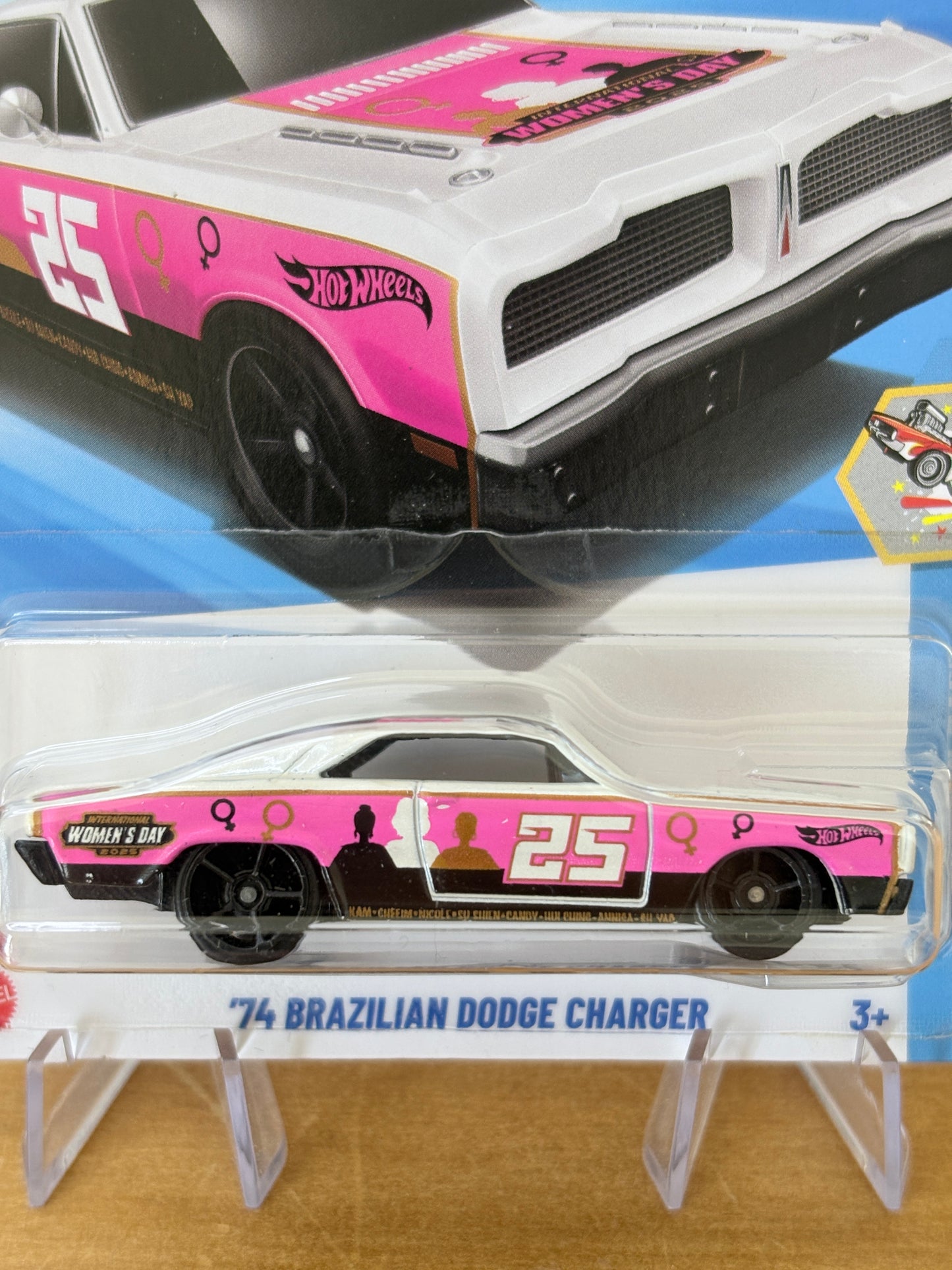 Hot Wheels Mainline / '74 Brazilian Dodge Charger / 2025 HW Celebration Racers 3/10