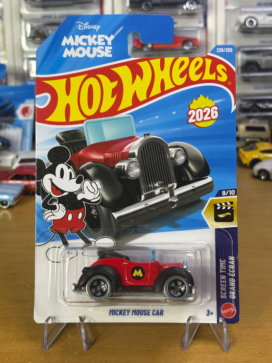 Hot Wheels Mickey Mouse Car | 2026 Screen Time 9/10 Mainline