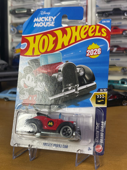Hot Wheels Mickey Mouse Car | 2026 Screen Time 9/10 Mainline
