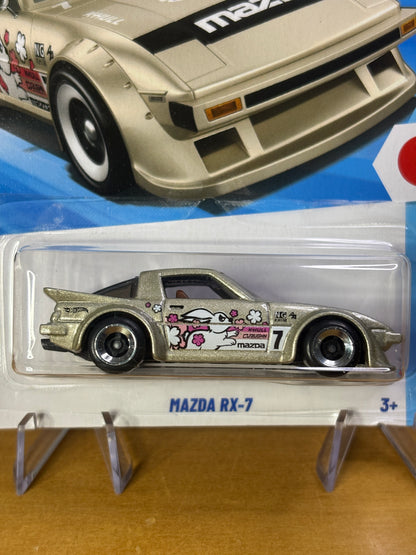 Hot Wheels Mainline | Mazda RX-7 | 2026 HW J-Imports 2/10 (Silver)