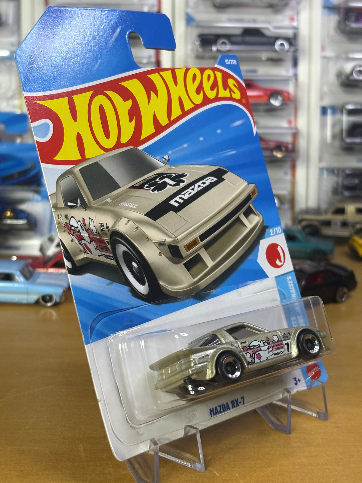 Hot Wheels Mainline | Mazda RX-7 | 2026 HW J-Imports 2/10 (Silver)