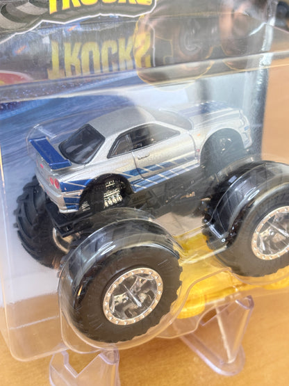 Hot Wheels Monster Trucks / Fast & Furious Nissan Skyline / Fast & Furious