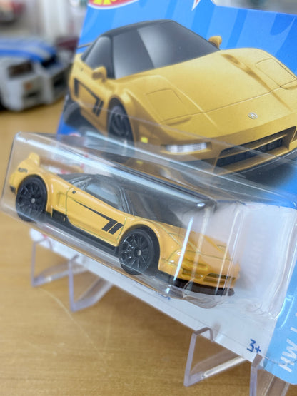 Hot Wheels Mainline / '90 Acura NSX / 2022 HW J-Imports 6/10 (Short Card) Yellow