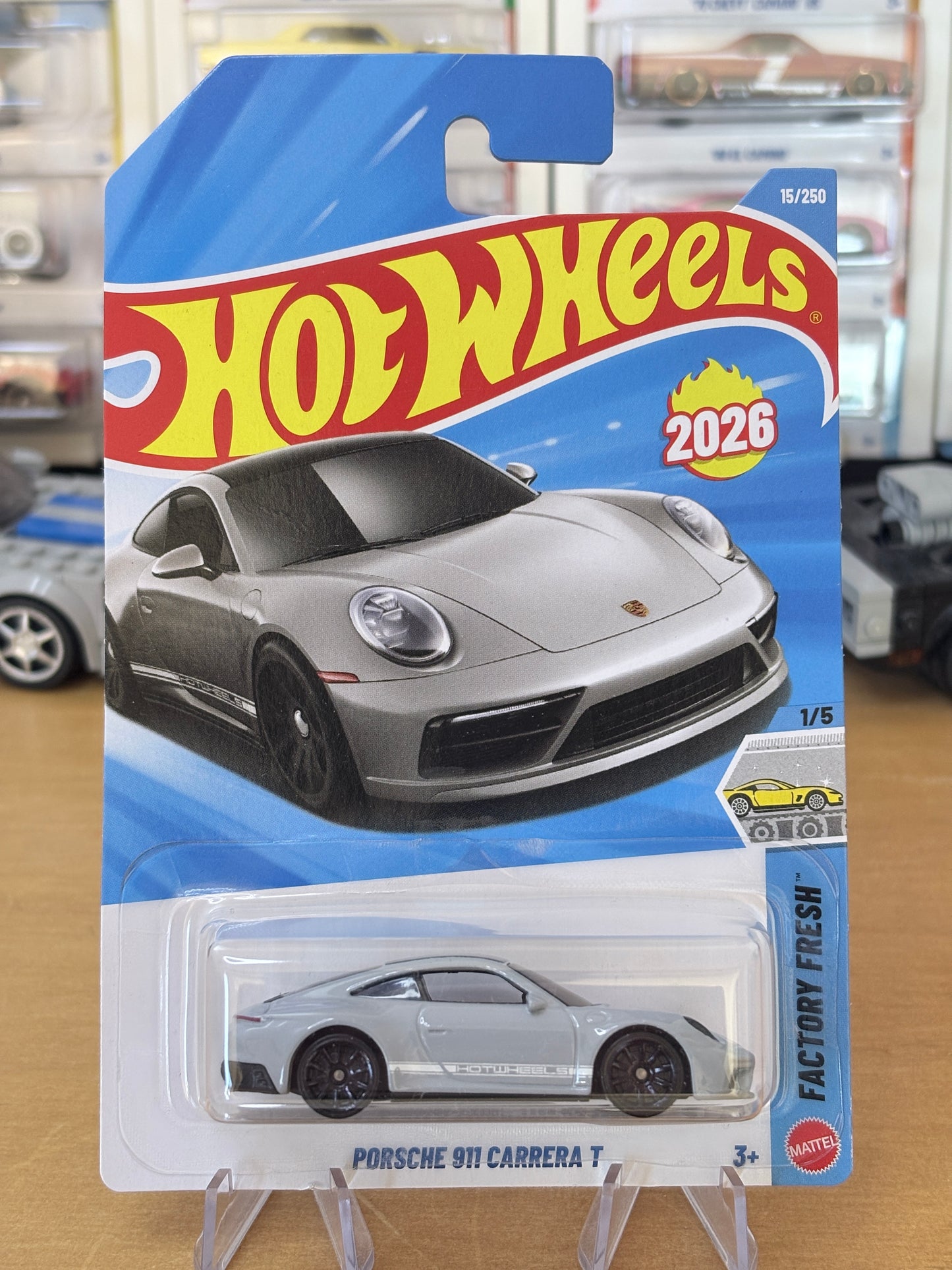 Hot Wheels Mainline / Porsche 911 Carrera T / 2026 Factory Fresh 1/5