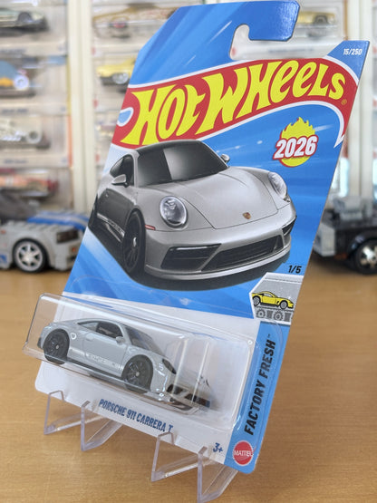Hot Wheels Mainline / Porsche 911 Carrera T / 2026 Factory Fresh 1/5