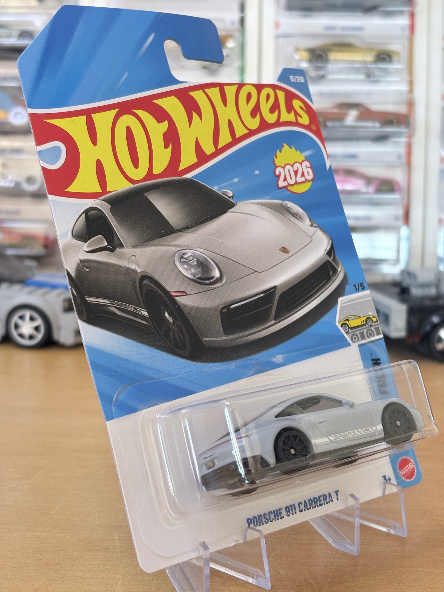 Hot Wheels Mainline / Porsche 911 Carrera T / 2026 Factory Fresh 1/5