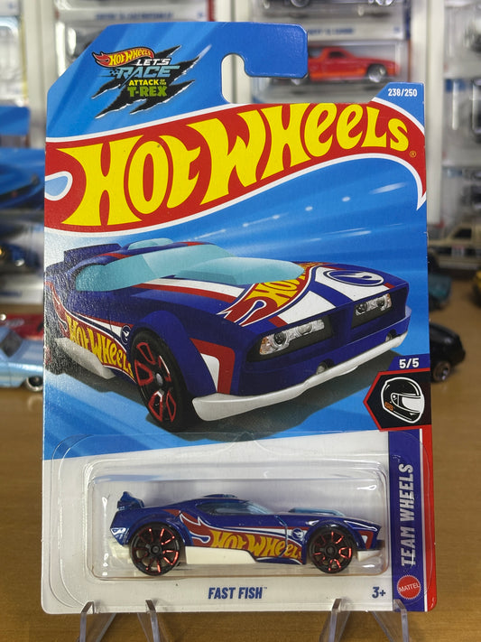Hot Wheels Fast Fish | 2026 Team Wheels 5/5 Mainline Treasure Hunt
