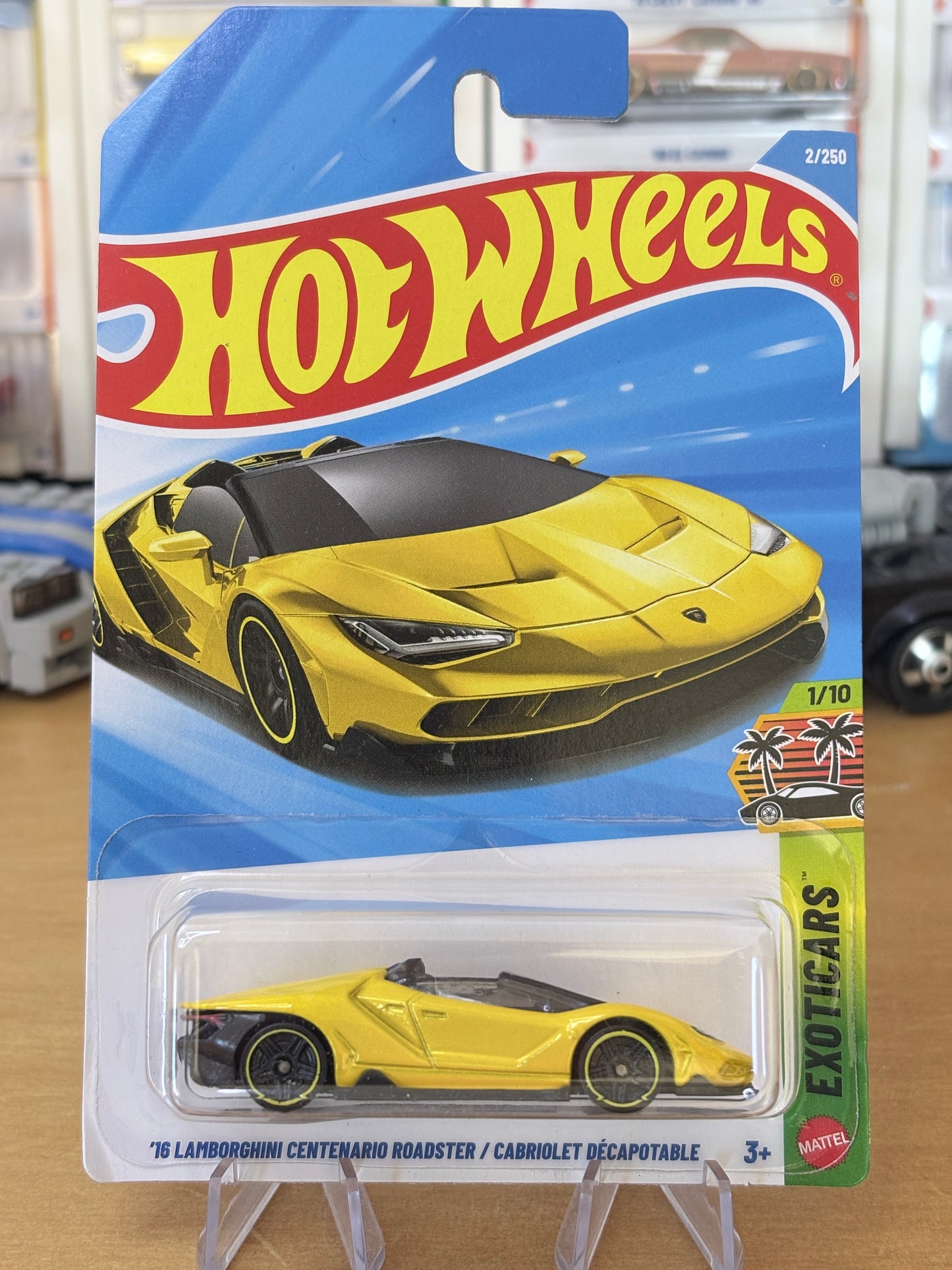 Hot Wheels Mainline / '16 Lamborghini Centenario Roadster  / 2025 HW Exoticars 1/10