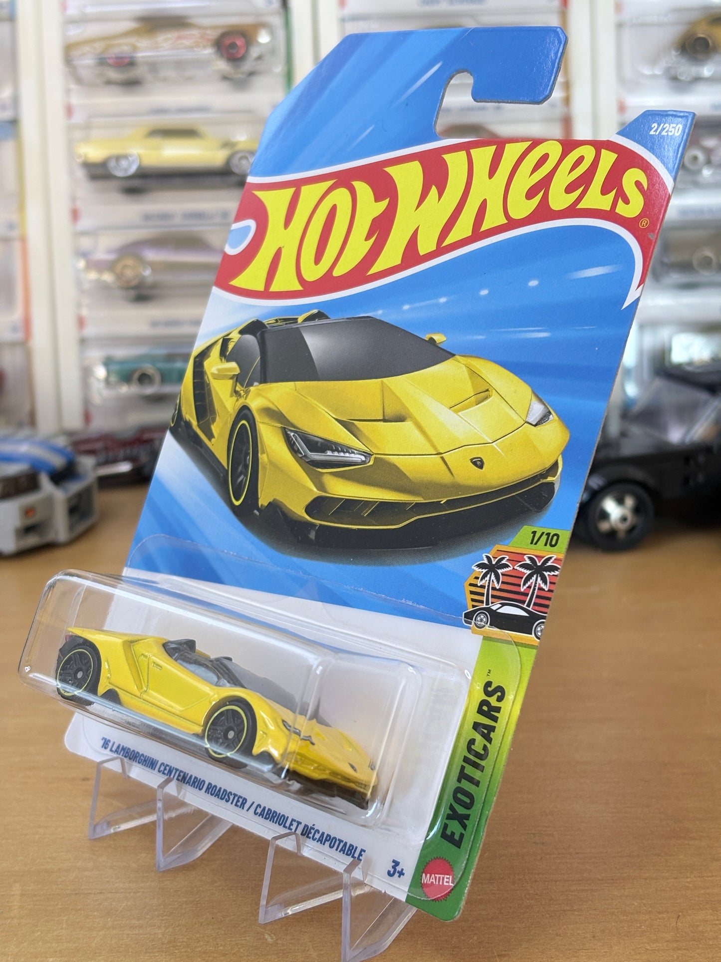 Hot Wheels Mainline / '16 Lamborghini Centenario Roadster  / 2025 HW Exoticars 1/10