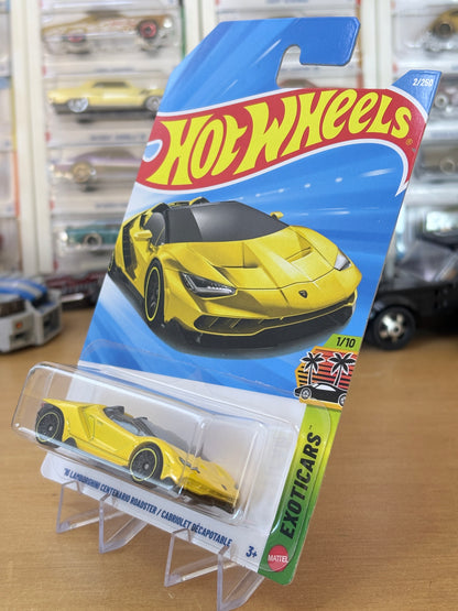 Hot Wheels Mainline / '16 Lamborghini Centenario Roadster  / 2025 HW Exoticars 1/10