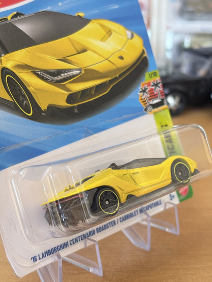 Hot Wheels Mainline / '16 Lamborghini Centenario Roadster  / 2025 HW Exoticars 1/10
