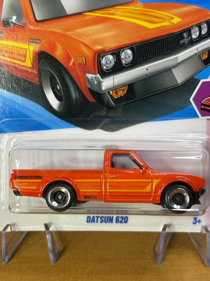 Hot Wheels Datsun 620 | 2026 Compact Kings 6/10 Mainline (Orange)
