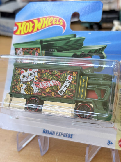 Hot Wheels Mainline / Raijin Express / 2026 HW Heavyweights 3/5 (Short Card)