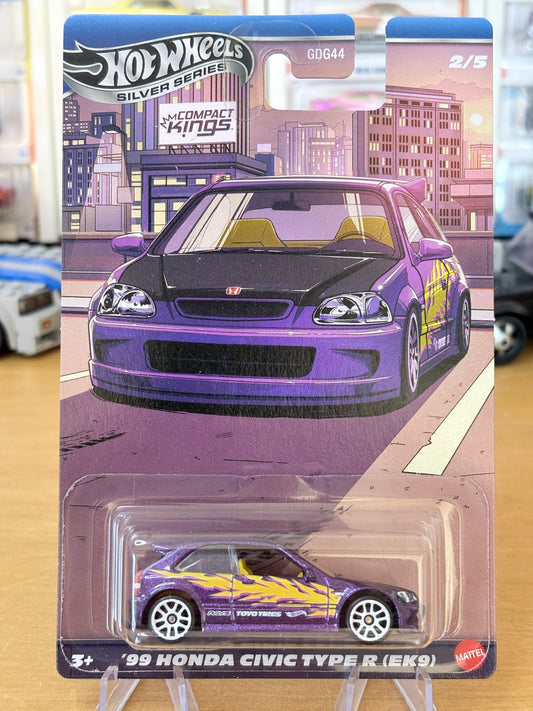 Hot Wheels Silver Series / Honda Civic Type R (EK9) / 2026 Compact Kings 2/5