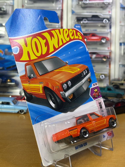 Hot Wheels Datsun 620 | 2026 Compact Kings 6/10 Mainline (Orange)