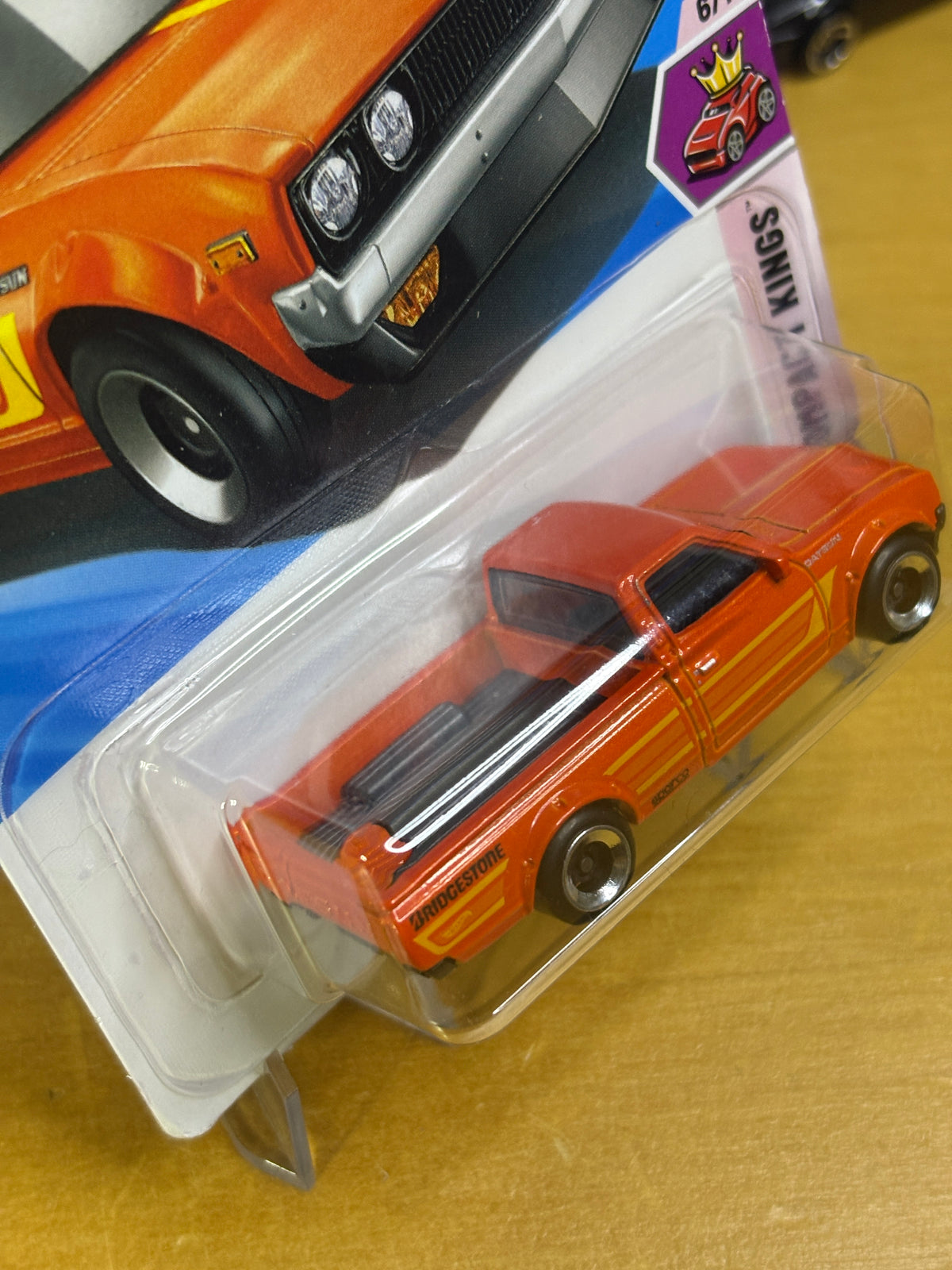 Hot Wheels Datsun 620 | 2026 Compact Kings 6/10 Mainline (Orange)