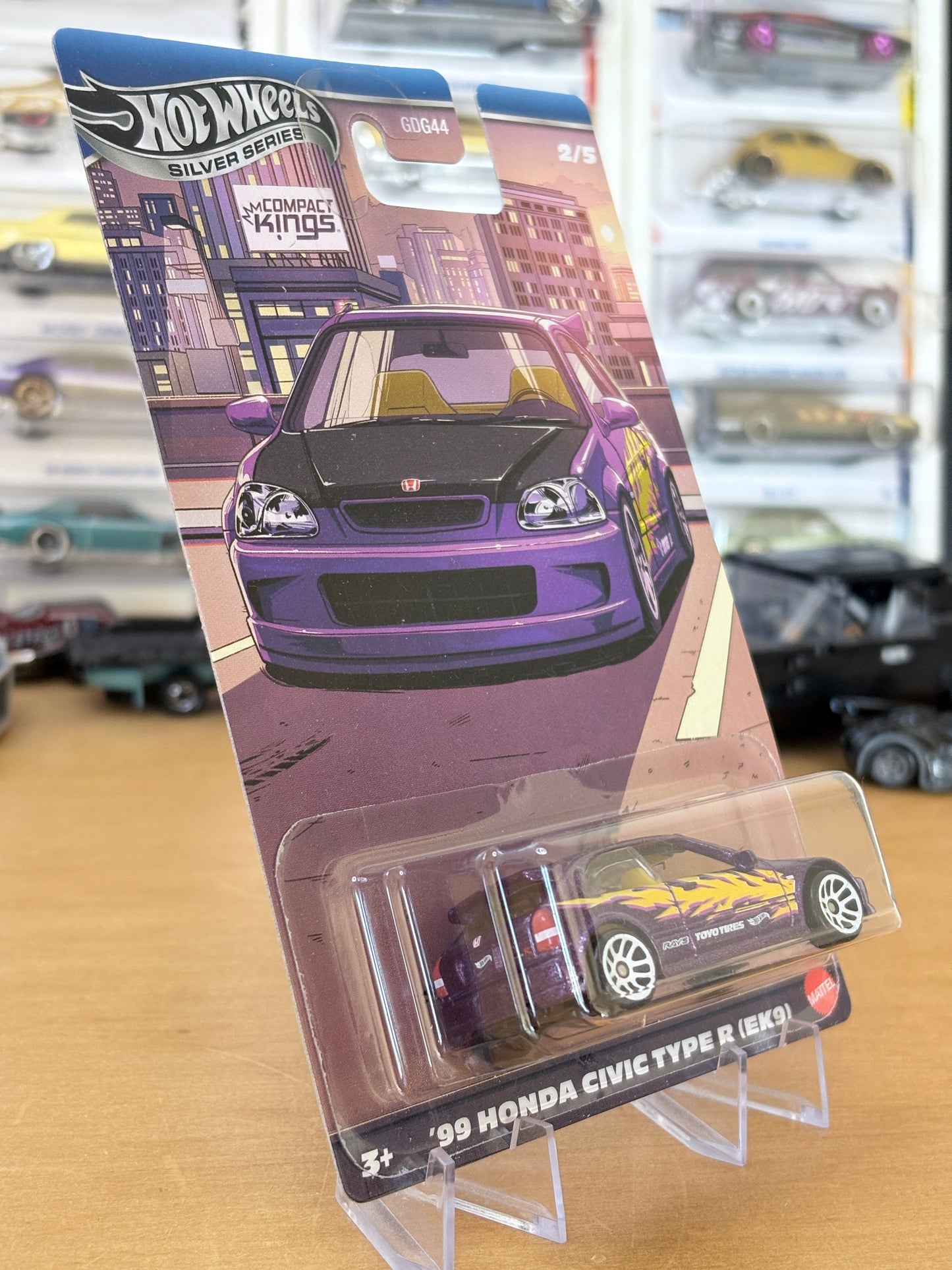 Hot Wheels Silver Series / Honda Civic Type R (EK9) / 2026 Compact Kings 2/5