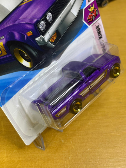 Hot Wheels Datsun 620 | 2026 Compact Kings 6/10 Mainline (Purple)