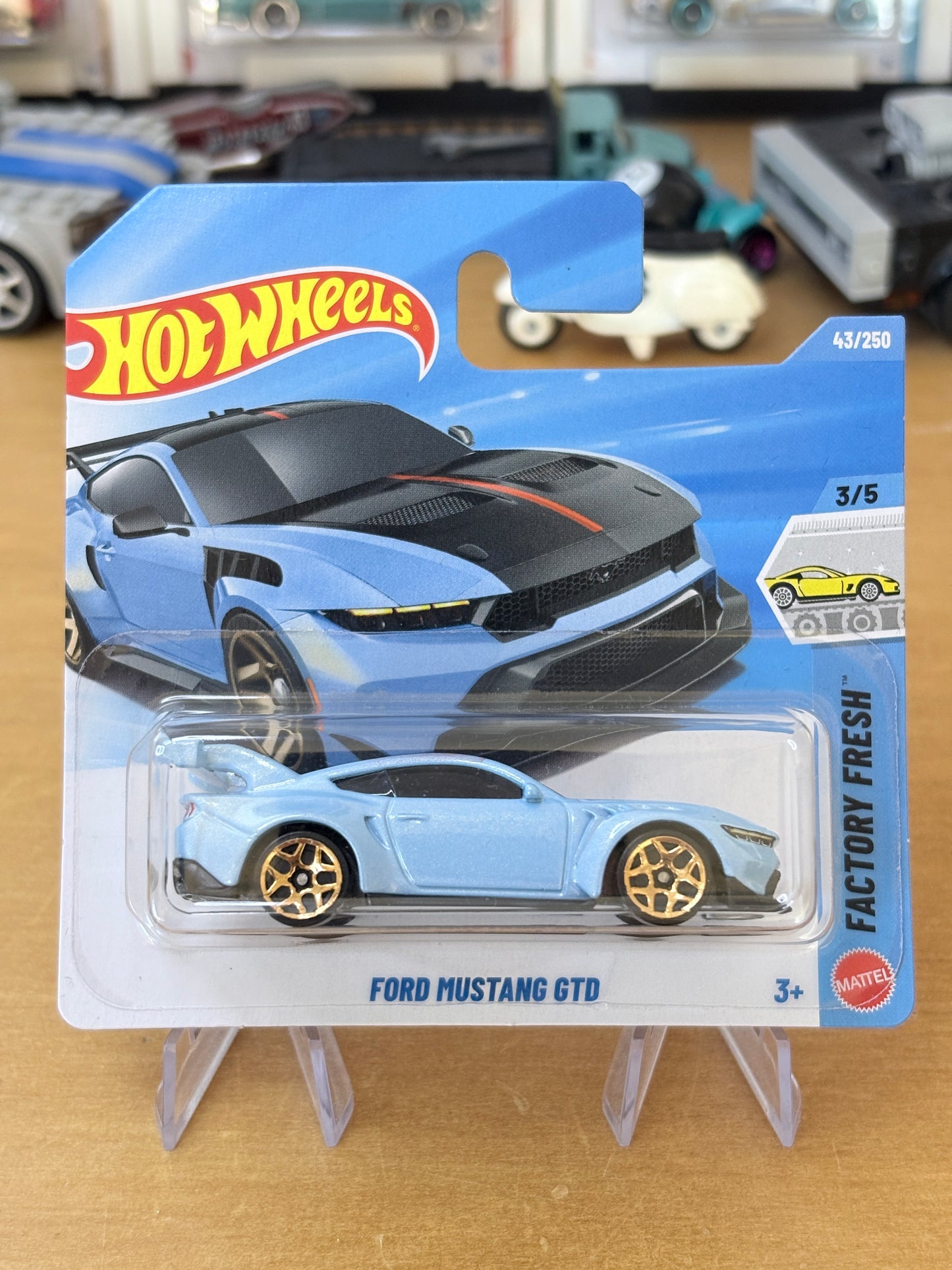 Hot Wheels Mainline / Ford Mustang GTD / 2026 Factory Fresh 3/7 (Short Card)