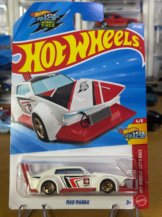 Hot Wheels Mad Manga | 2026 Hot Wheels Let's Race 4/5 Mainline Treasure Hunt