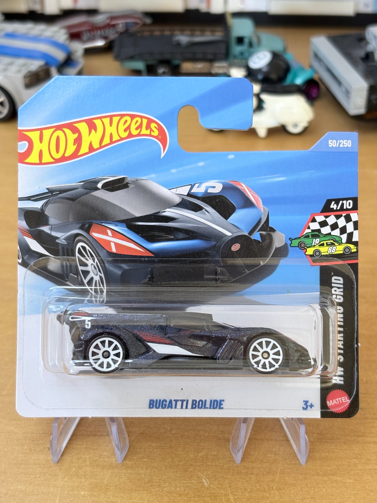 Hot Wheels Mainline / Bugatti Bolide / 2026 Starting Grid 4/10 (Short Card)