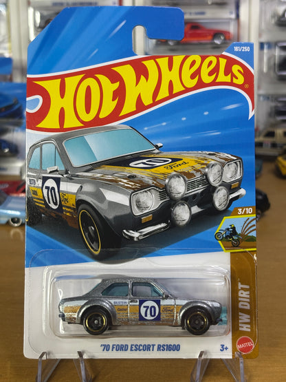 Hot Wheels '70 Ford Escort RS1600 | 2026 HW Dirt 3/10 (SILVER)